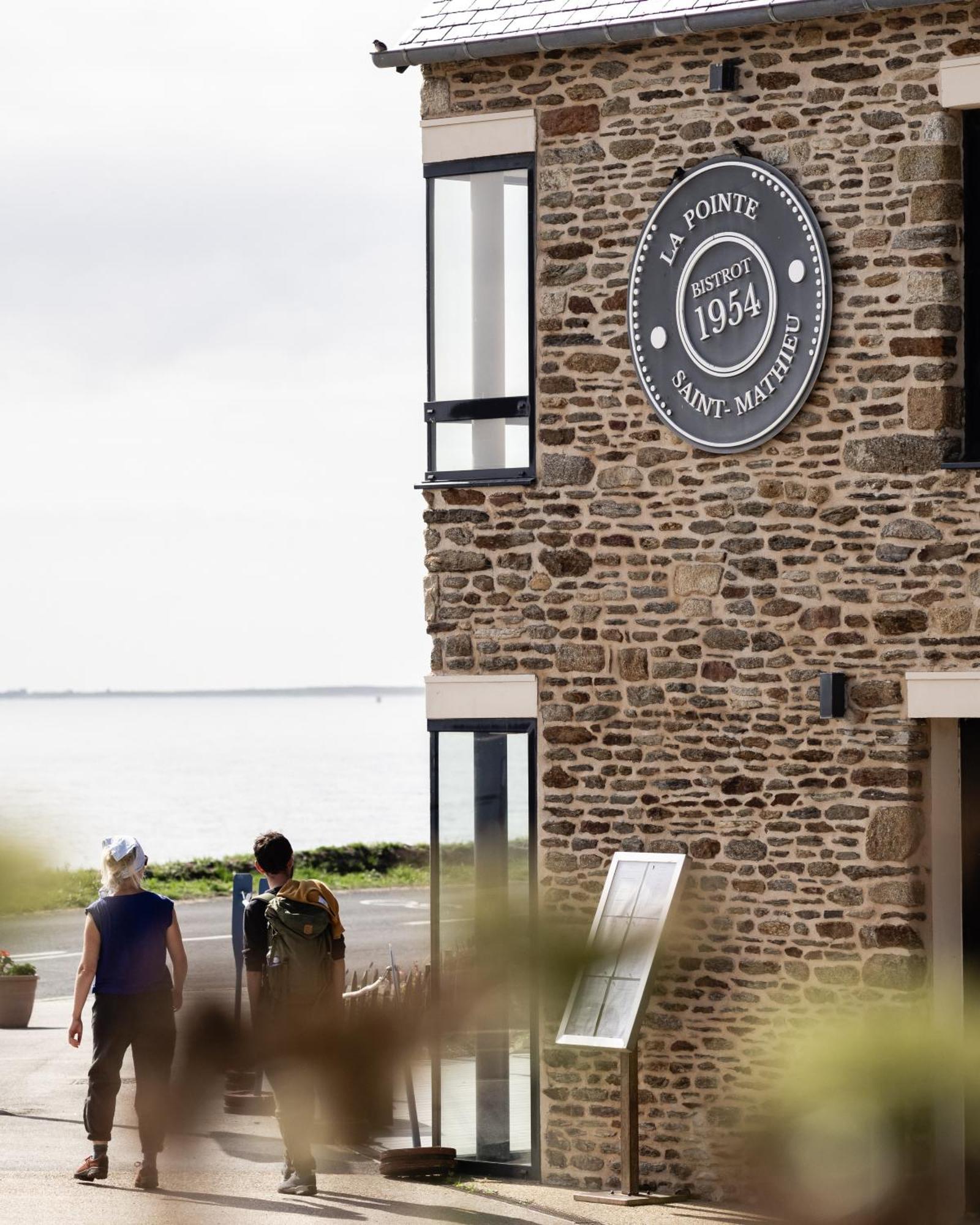 Hostellerie De La Pointe Saint-Mathieu - Spa & Restaurant Plougonvelin Esterno foto